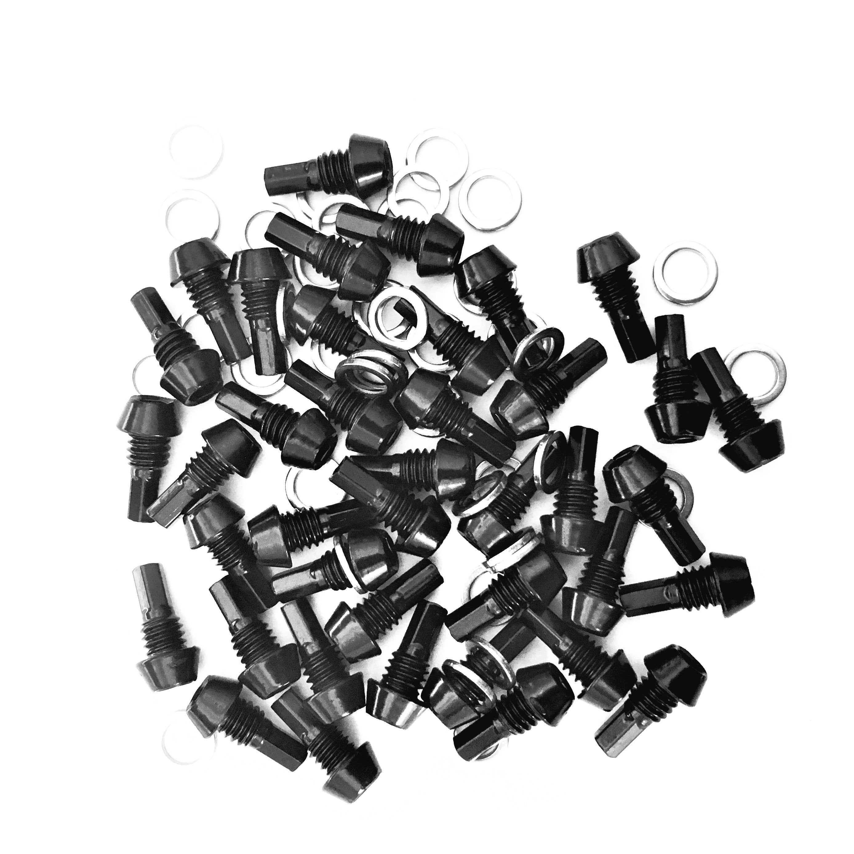 mtb pedal pins Aluminum Pedal Pin & Washer Kit
