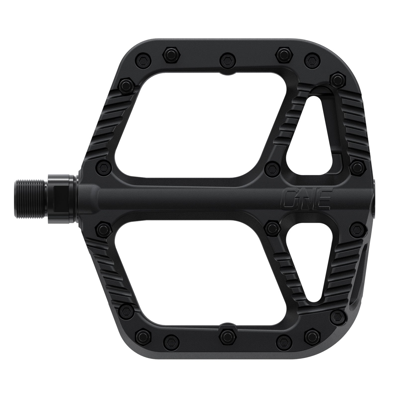 Heavy duty plastic clip black 30 mm