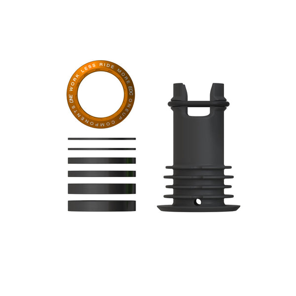 OneUp Components EDC Top Cap Kit ORANGE