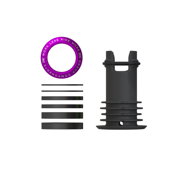 OneUp Components EDC Top Cap Kit PURPLE